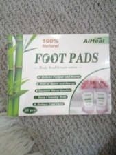 4 Foot Pads 80 Pcs , All Nature Foot Patch for Better Sleep Body Deep Cleansing