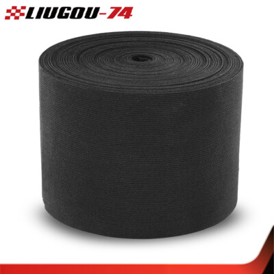 12'' x 100' Ribbed Bunk Carpet / Marine Boat Trailer Runners / Outdoor - Black 