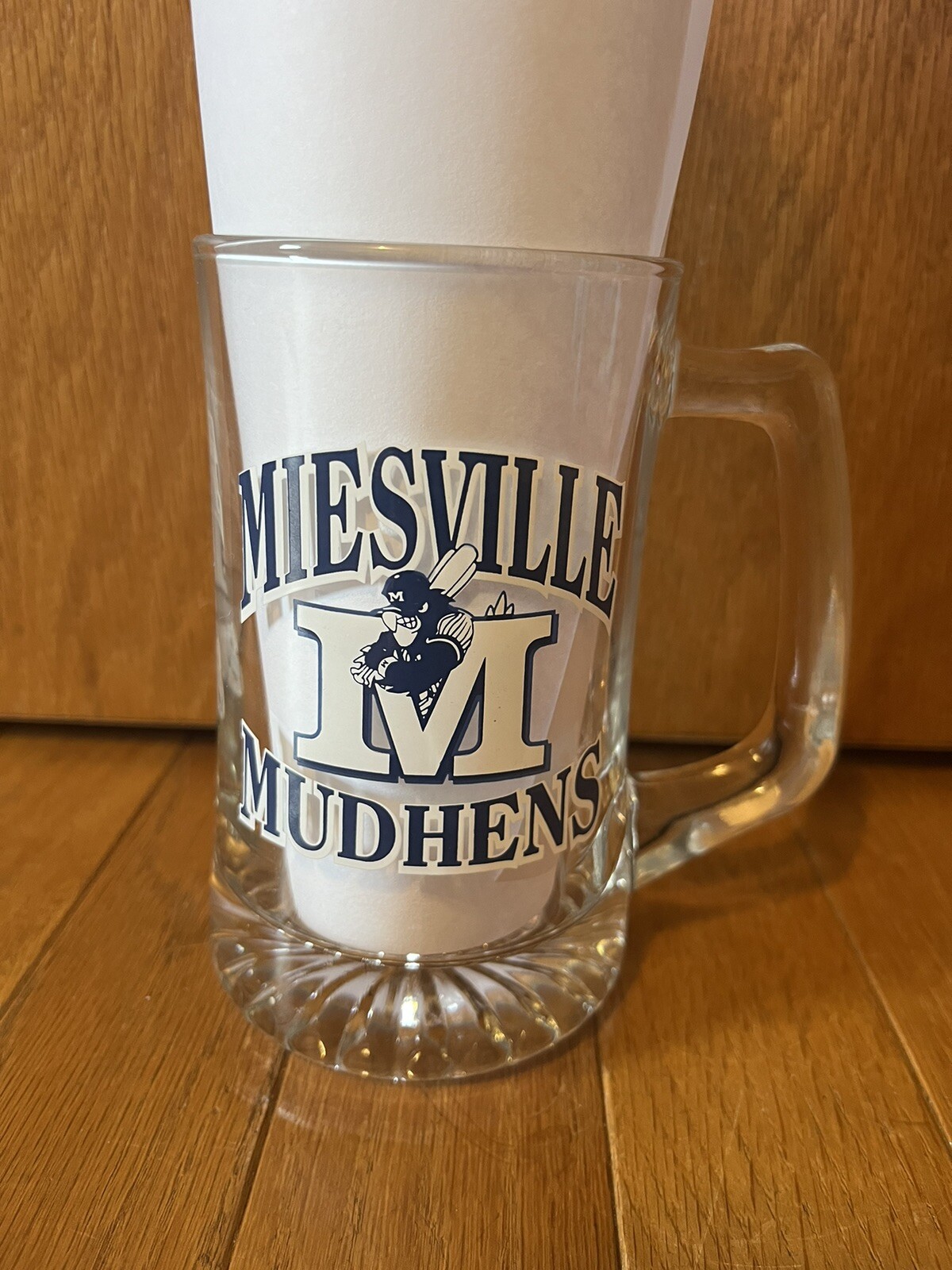 rare-miesville-mudhens-baseball-glass-mug-minnesota-town-ball-ebay