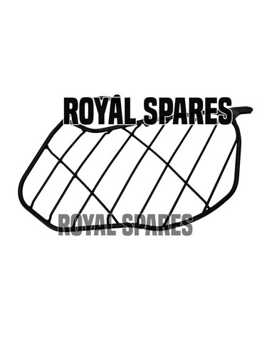 "SAREE GUARD, BLACK" FIT FOR ROYAL ENFIELD NEW HIMALAYAN 450 - Picture 8 of 12