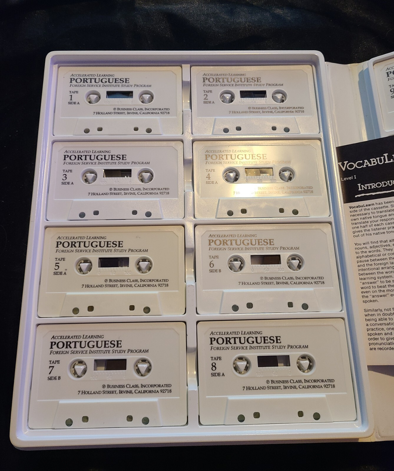 Accelerated Learning Techniques Brazilian Portuguese vol one Audio