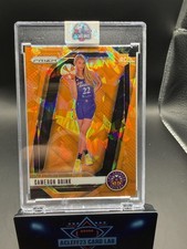 2024 Panini Prizm WNBA #143 Cameron Brink Ice Orange Prizms