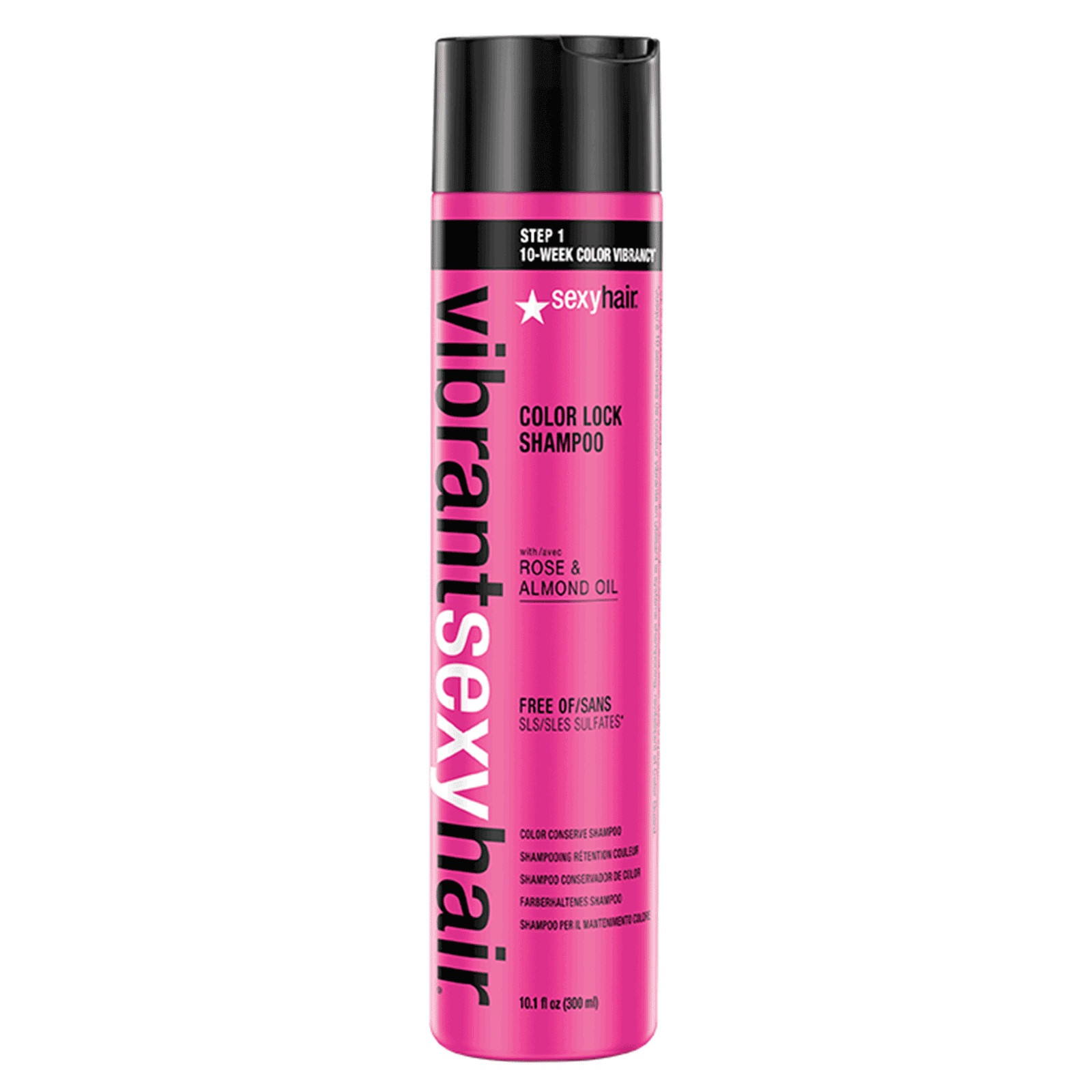 Sexy Hair Vibrant Color Lock Shampoo Color Conserve 10.1oz 3