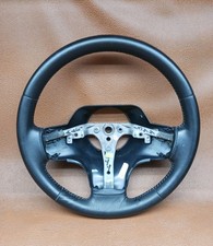 1996-1998 Jeep Grand Cherokee Zj Leather Steering Wheel Black Oem