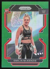 2022 Panini Prizm WWE #182 Emilia McKenzie Green Rookie