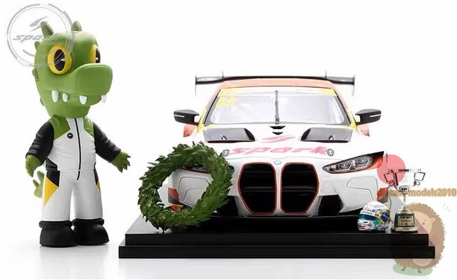 SPARK 1:18 Macau GT BMW M4 GT3 2024 Farves Resin Diecast Car Model adults Gifts - Image 3 of 4