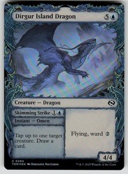 Dirgur Island Dragon (Showcase) 294/427 Tarkir: Dragonstorm Common Foil