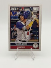 2026 Onyx Vintage Walker Jenkins #OV-WAJE Minnesota Twins Base Card Prospect