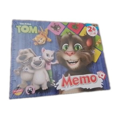 Talking Tom and Friends Tabletop Spiele Team Memo Klassik Spiel (2 Spieler) NEU