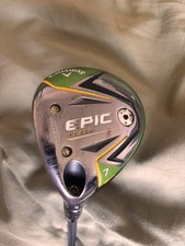 Callaway Epic Flash 7 Wood 21 Degree Stiff Flex Shaft left handed with head cov