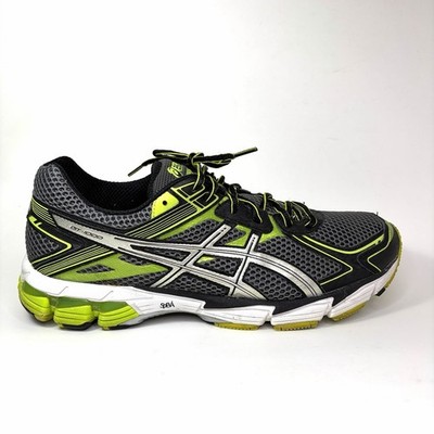 ASICS GT-1000 2 Men's Size 11.5 Black/Green Trail Running Shoes | eBay