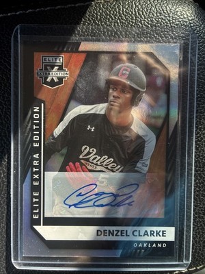 2021 Elite Extra Edition Autograph #127 Denzel Clarke