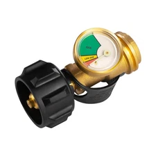 DOZYANT Propane Tank Gauge Level Indicator Leak Detector Gas Pressure Meter U...