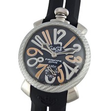 Montre mécanique GaGa MILANO e 48 mm 5510.02S PRINCIPE, édition 250, noire