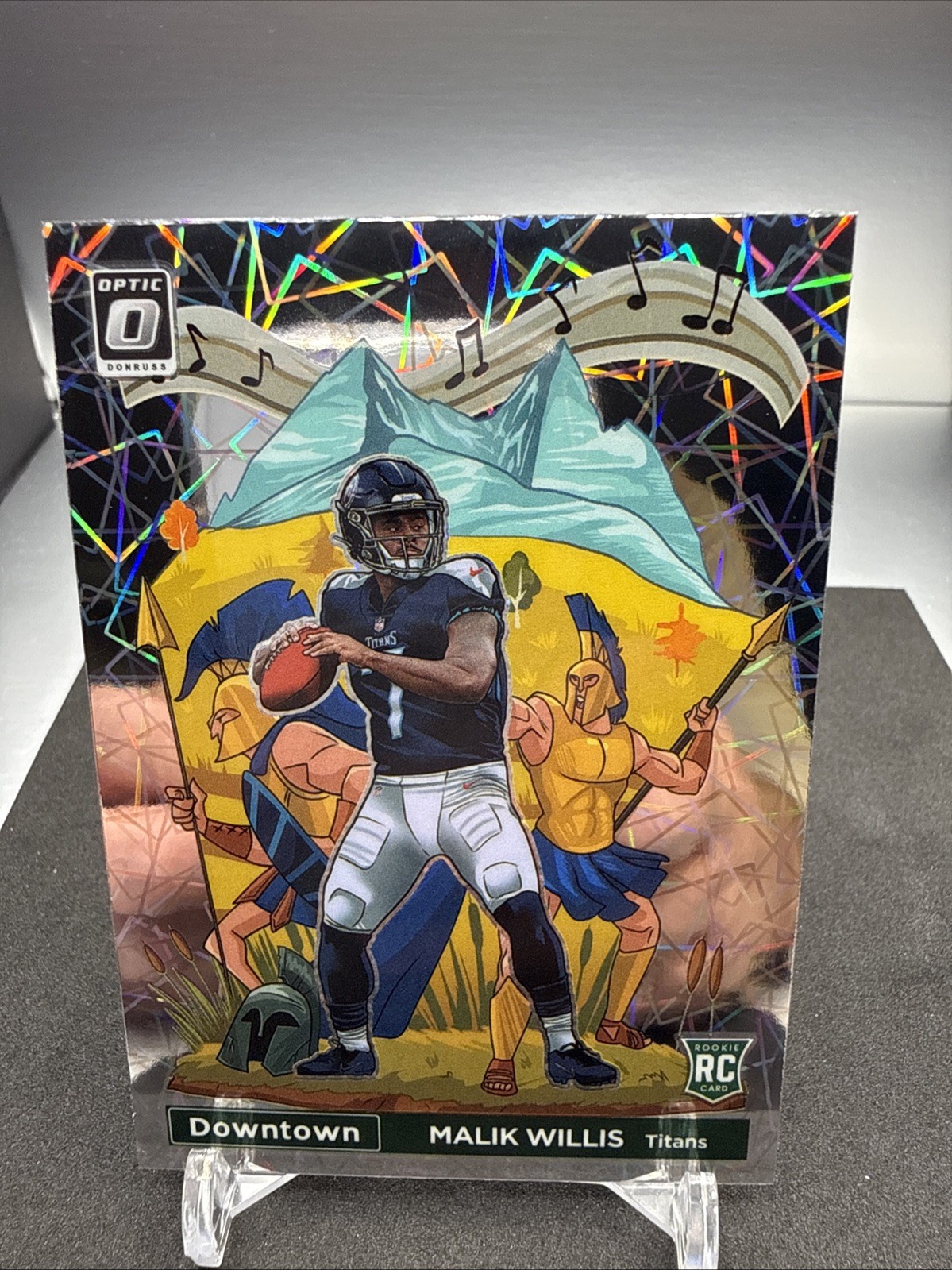 2022 Panini Donruss Optic Malik Willis Downtown RC SSP Case Hit Sharp!!!