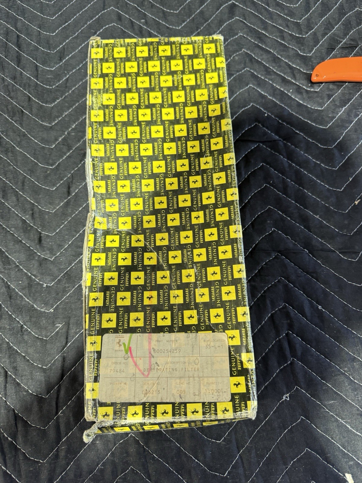 Ferrari California Filter P/N 254259