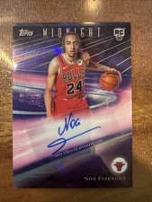 2025-26 Topps Midnight Noa Essengue Rookie Horizon Signatures RC Auto