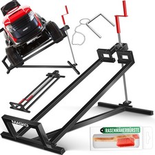 Retoure Rasentraktor Heber 400kg Aufsitzmäher Hebevorrichtung Blau