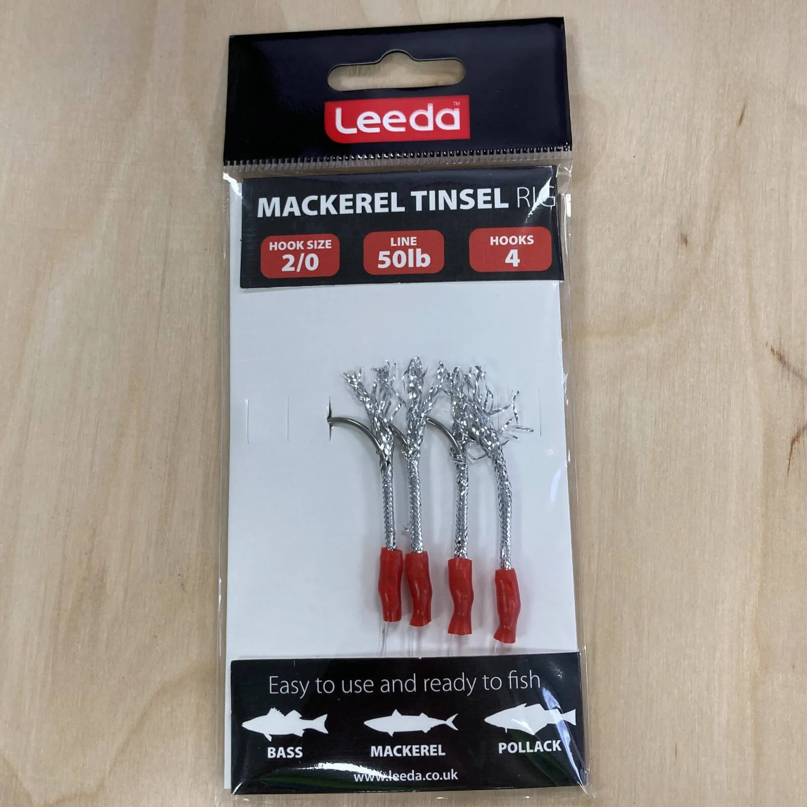 Leeda Fishing Sea Rig Mackerel Tinsel