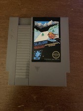 Slalom Game Cartridge Nintendo NES 5-Screw Cleaned Tested Working