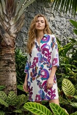 Johnny Was Fatima Button Down Shirt Dress CSW2225-J