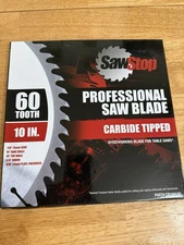 SawStop CB104184 Professional Saw Blade Carbide Tipped 60 Tooth 10 in.