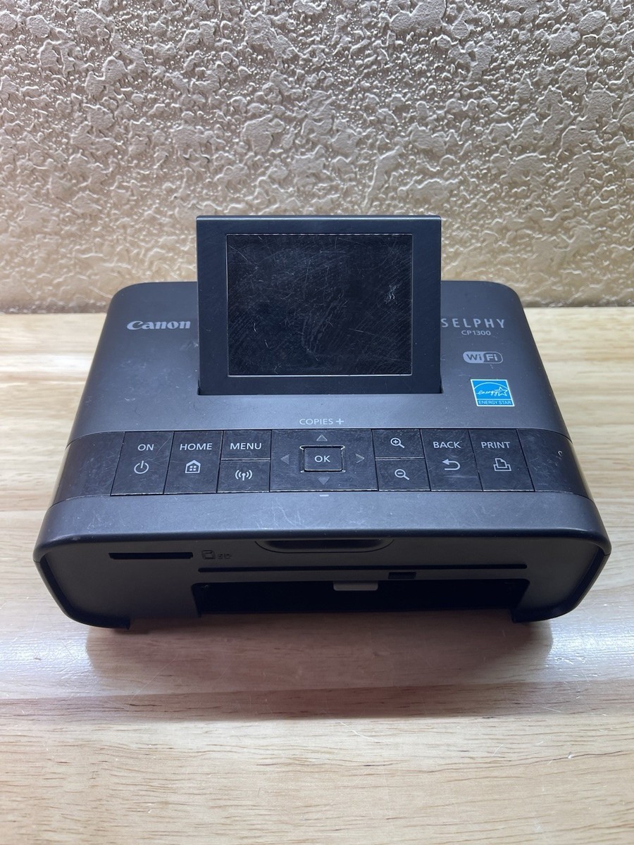 Canon SELPHY CP1300 Wireless Compact Photo Printer- No Adapter