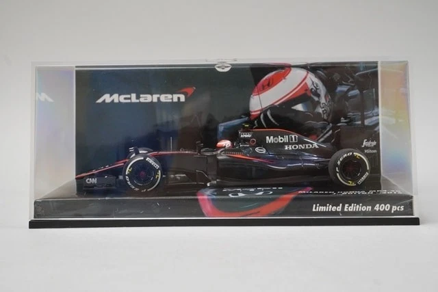 1:43 MINICHAMPS 533154322 Eurosport Custom McLaren Honda MP4-30 2015 #22 - Image 4 of 4