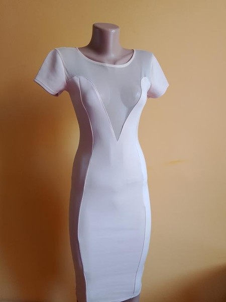 Women & Other Stories Dress Pink Polyester 38 / M