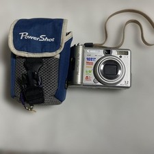 Canon PowerShot A70 Compact Camera 10x Zoom 3.2MP Tested Working