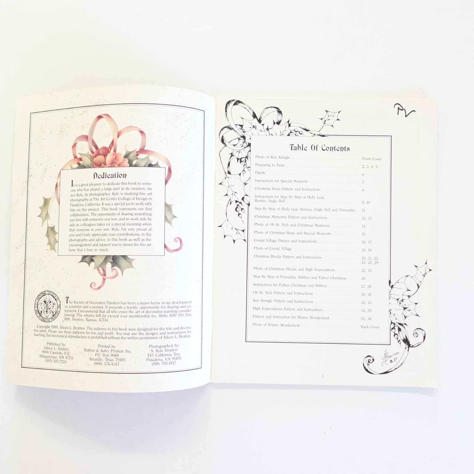 Vtg Lot of 6 Tole Painting Books Christmas Holiday Xmas Santa Angels Nostalgic