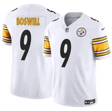 Men's Chris Boswell White Stitched Jersey