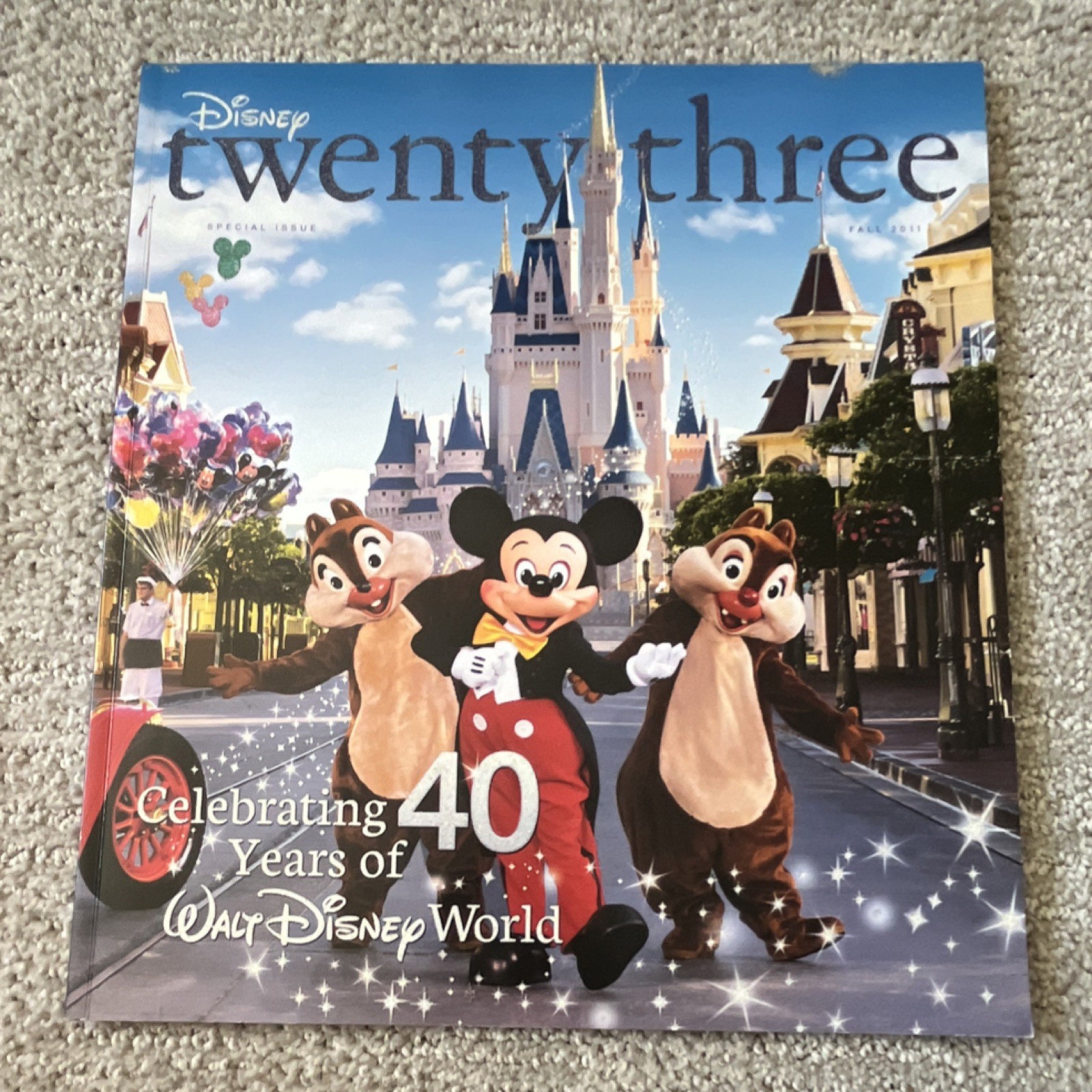 Disney twenty-three Illustrated Special Issue 2011 Walt Disney World Magazine