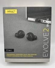 Jabra Evolve2 Buds TYPE C MS True Wireless Earbuds Black