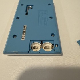 Nintendo Game & Watch 1988 Super Mario Bros Blue Handheld Tested Working Console