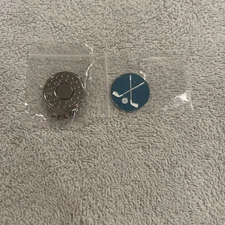 Brand New Golf Ball Marker With Hat Clip!