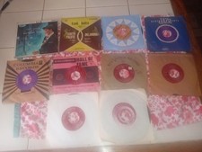 LOT OF 10 FRANK SINATRA 45's EP Lot Set Vintage Columbia Capitol Records Single 