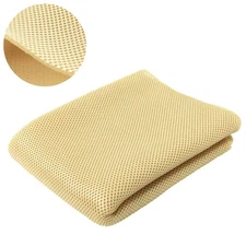 Speaker Grill Cloth Stereo Mesh Fabric for Speaker Repair, Yellow - 55 x 20 i...