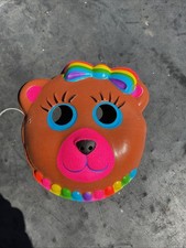 Lisa Frank Halloween RARE Rainbow Bear Mask VTG 80s Early NOS