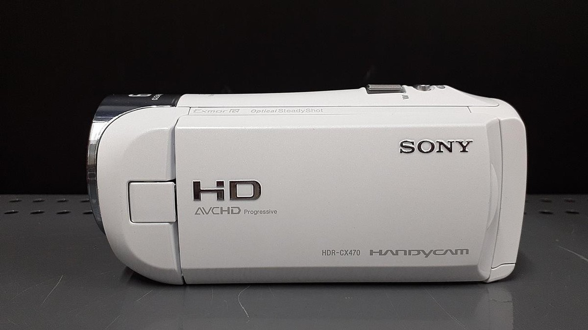 【新品級】SONY Handycam HDR-CX470 Sony Handycam HDR-CX470 HD Video Camera 32GB Optical SteadyShot