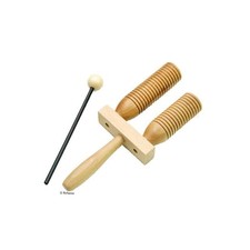 Wooden Agogo mit 2 Tönen Musikinstrument