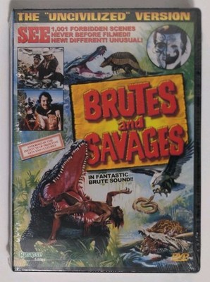 Brutes and Savages DVD Synapse SEALED Mondo Documentary Arthur Davis Expedition