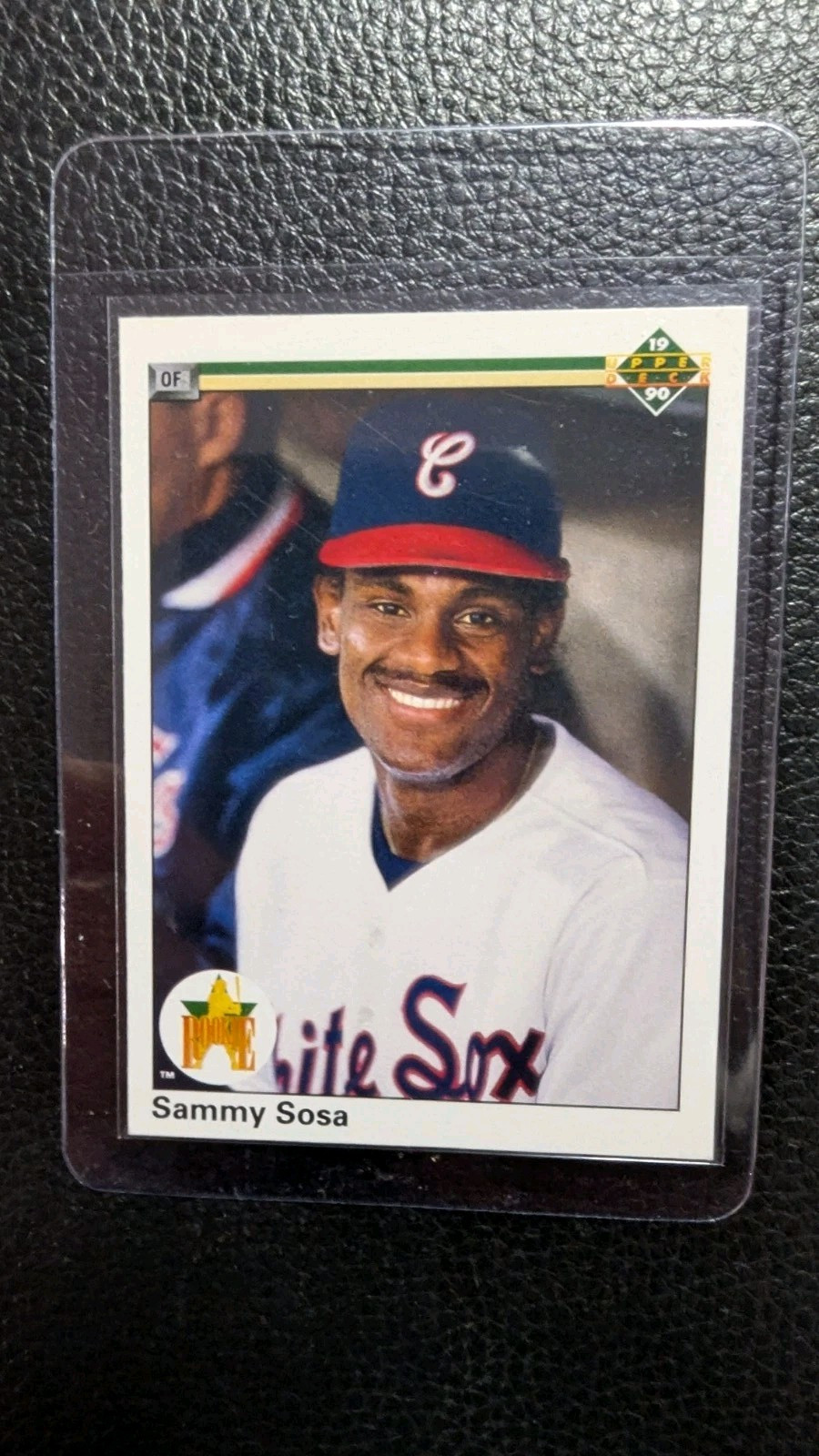 1990 UPPER DECK #17 SAMMY SOSA ROOKIE CARD RC CHICAGO WHITE SOX CUBS