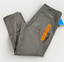 Columbia Women  s Lined Omni-Shield Pants Black XXL 2TG Straight NWT