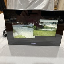 Sony DPF-V900 9-Inch Digital Photo Frame With Power Pack Tested And Works.