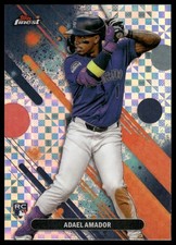 2025 Finest #65 Adael Amador Checkerboard Refractors