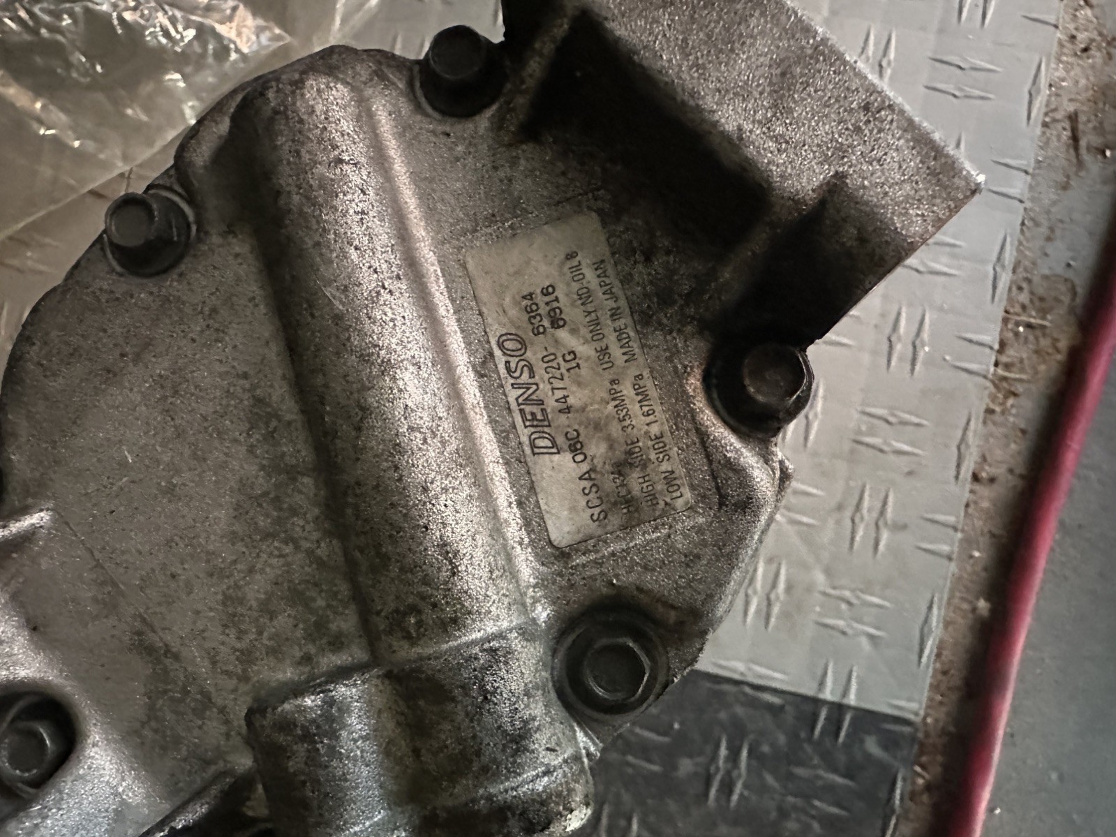 2005-2008 Lotus Elise 1.8L Engine AC A/C Compressor Assembly 2zz-GE