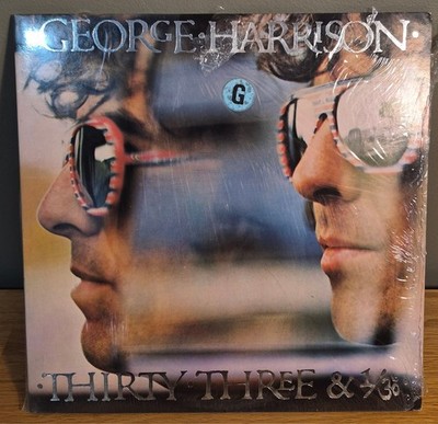 George Harrison Thirty Three 1/3 1976 Sealed Vinyl LP Dark Horse Records