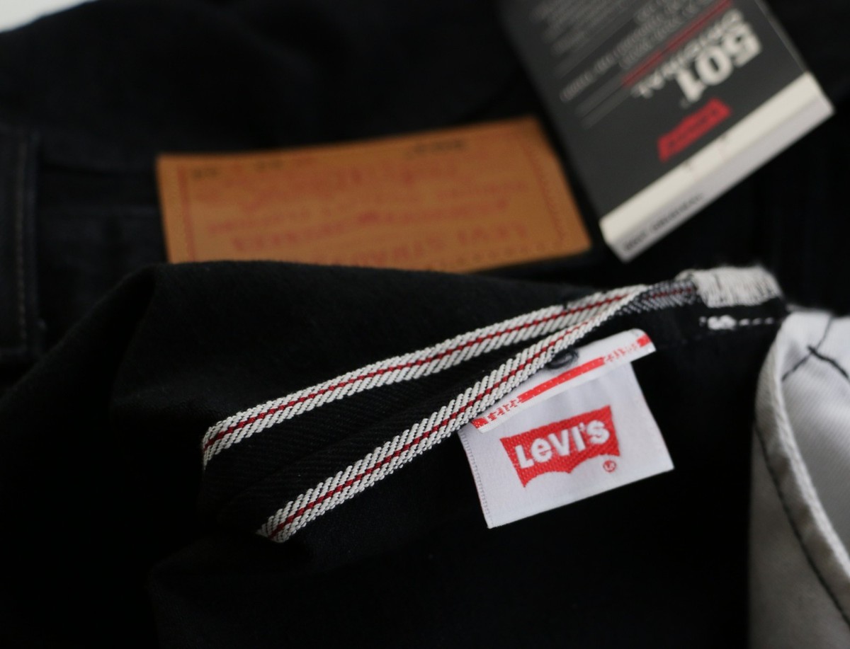 Levi's Premium 501 Jeans Original Fit Selvedge Men's Size W38 L34