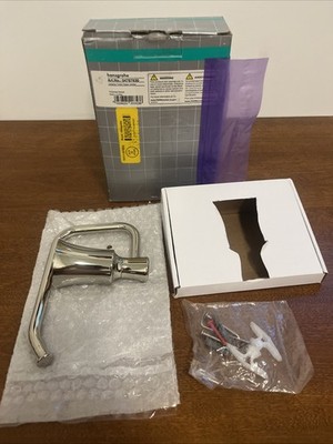 Hansgrohe 04787830 Joleena Wall Mounted Toilet Paper Holder Polished Nickel